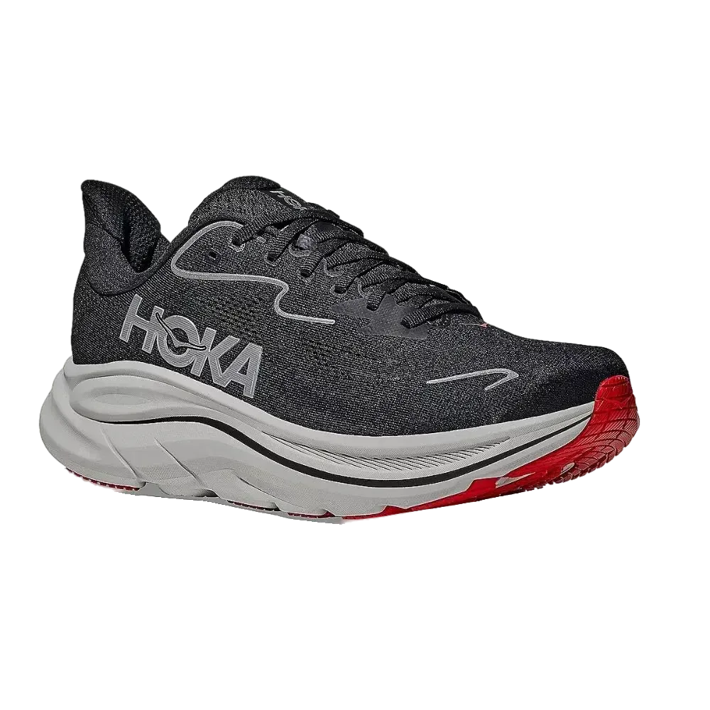 נעלי הריצה הוקה קליפטון 10 Hoka CLIFTON 10 1162030/BKSV BLACK/SILVER - Image 2