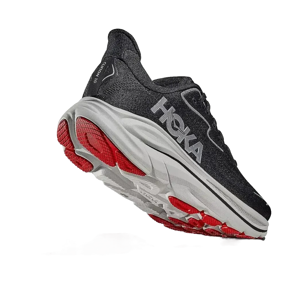 נעלי הריצה הוקה קליפטון 10 Hoka CLIFTON 10 1162030/BKSV BLACK/SILVER - Image 3
