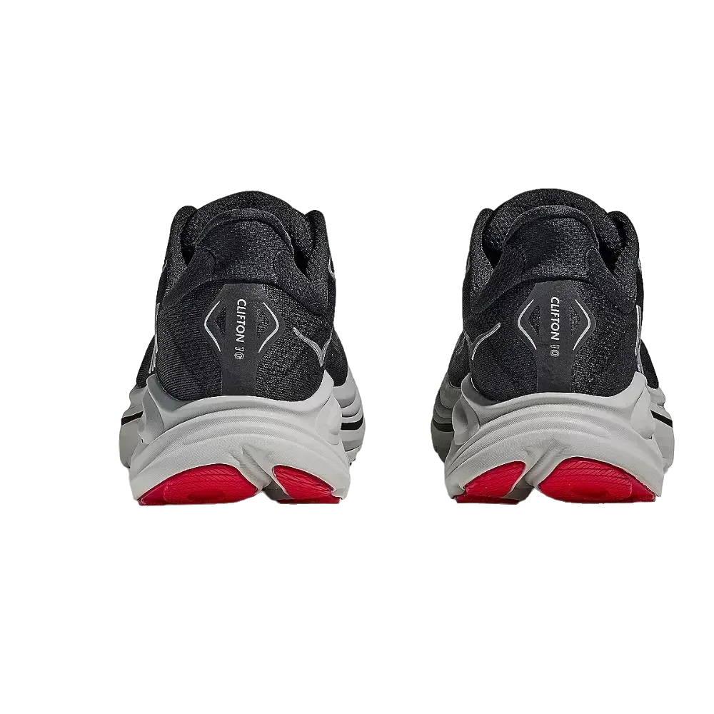 נעלי הריצה הוקה קליפטון 10 Hoka CLIFTON 10 1162030/BKSV BLACK/SILVER - Image 6