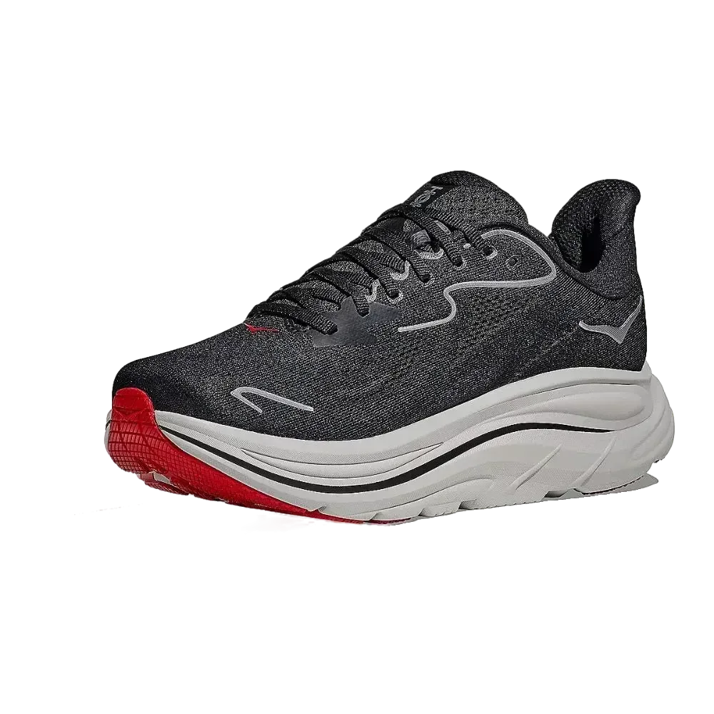 נעלי הריצה הוקה קליפטון 10 Hoka CLIFTON 10 1162030/BKSV BLACK/SILVER - Image 8