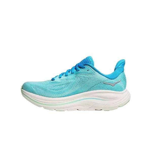 נעלי ריצה הוקה קליפטון 10 רחבות לנשים Hoka CLIFTON 10 1162050/SKYW WIDE BLUE/CIELO - Image 4