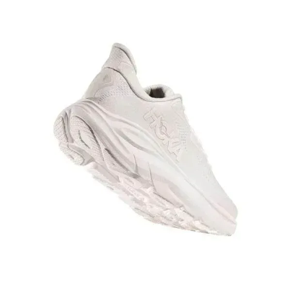 נעלי ריצה הוקה קליפטון 10 רחבות לנשים Hoka CLIFTON 10 1162050/WWH WIDE WHITE - Image 3