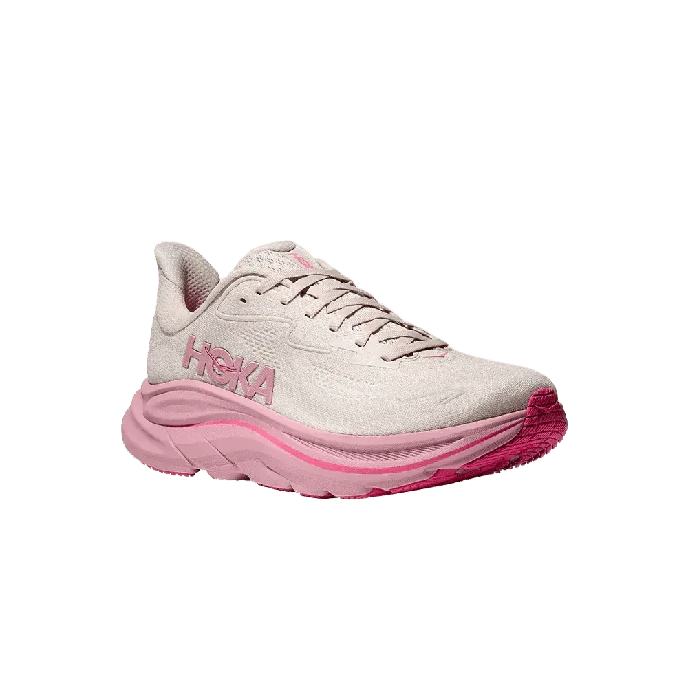 נעלי ריצה הוקה קליפטון 10 רחבות לנשים Hoka CLIFTON 10 WIDE 1162050/RMD ROSE - Image 2