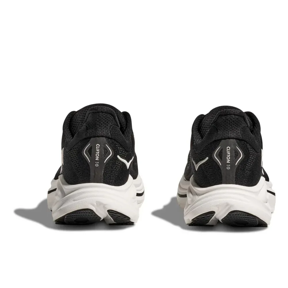 נעלי ריצה הוקה קליפטון 10 אקסטרה רחבות לנשים Hoka CLIFTON 10 X-WIDE 1162052/BWHT BLACK/WHITE - Image 5