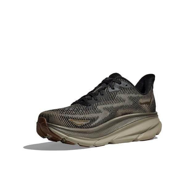 נעלי הוקה קליפטון 9 ירוק חאקי לגברים Hoka Clifton 9 1127895/BLCKS - Image 3