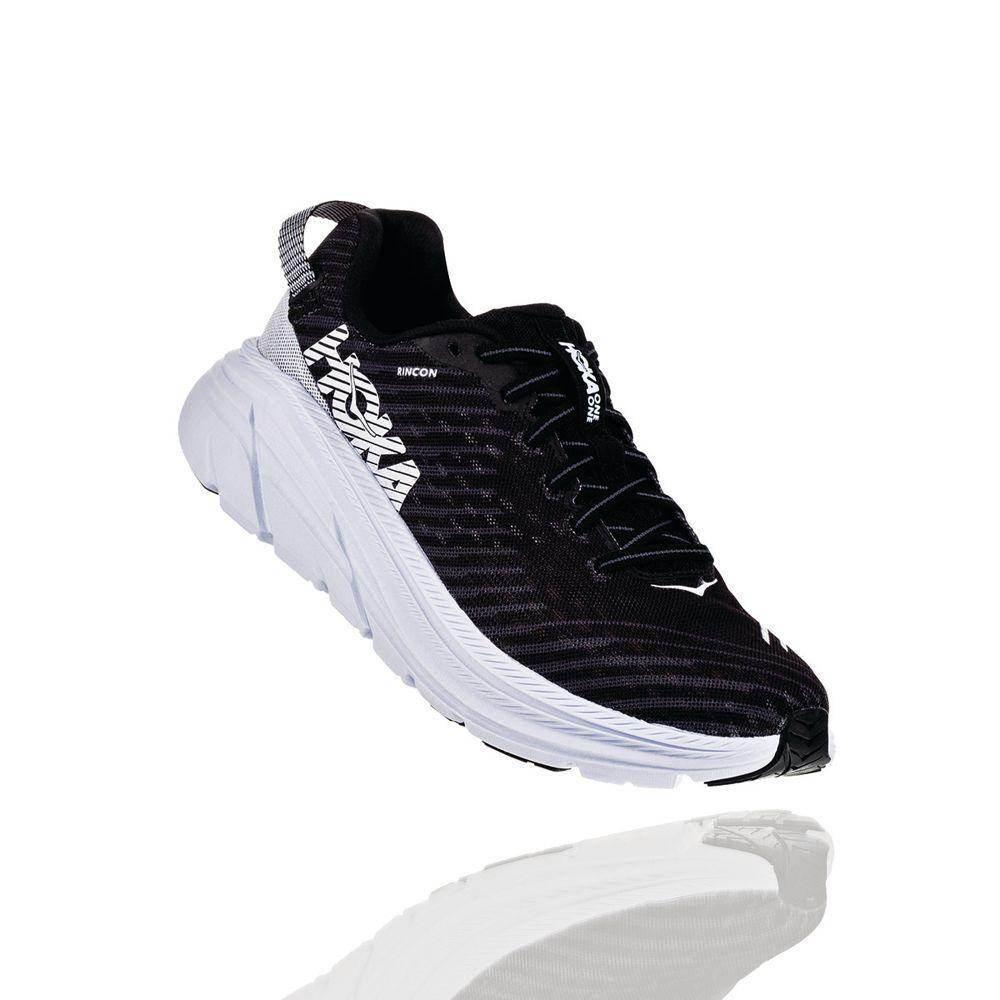 נעלי ריצה הוקה רינקון לגברים Hoka M 1102874/BWHT RINCON-Black/White - Image 3