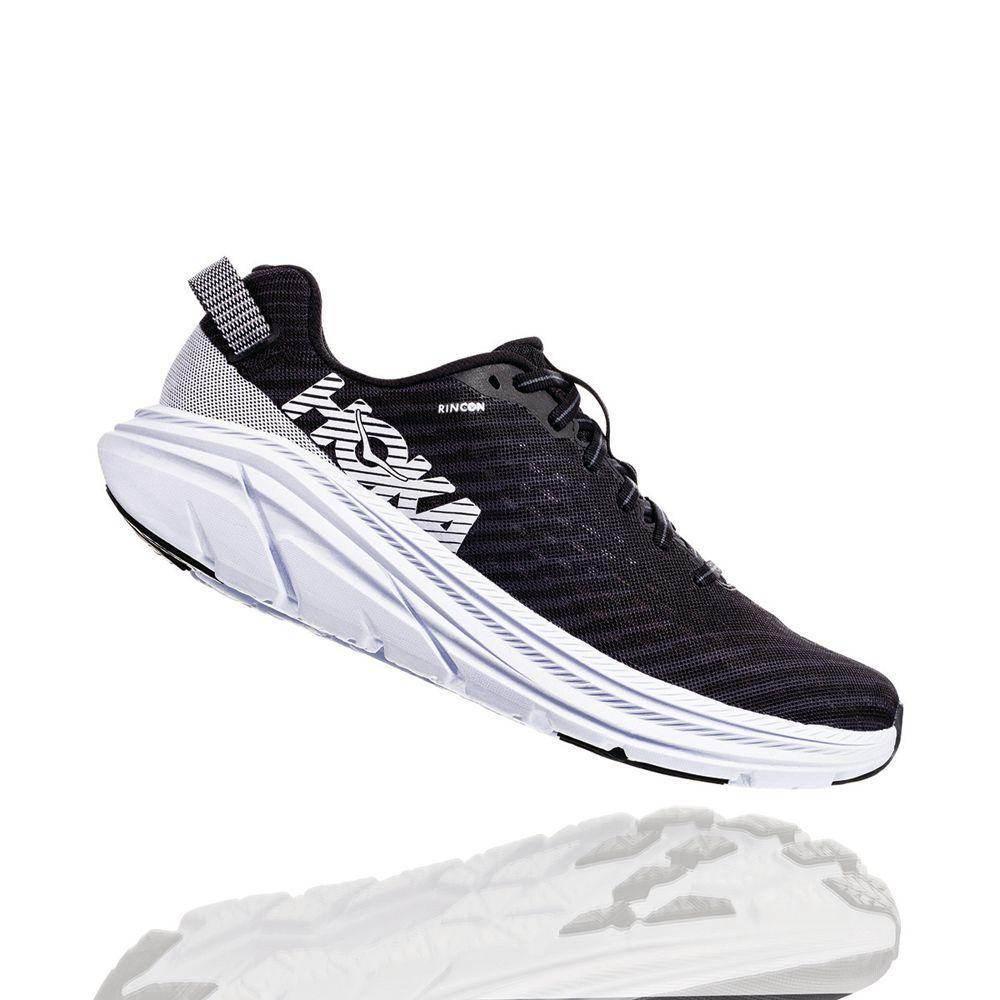 נעלי ריצה הוקה רינקון לגברים Hoka M 1102874/BWHT RINCON-Black/White - Image 4