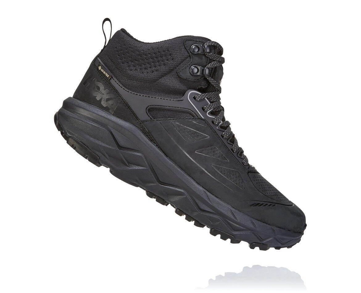 נעלי ריצה הוקה גבוהות לגבר Hoka M Challenger Mid Gore-Tex 1106521/BLK - Image 2