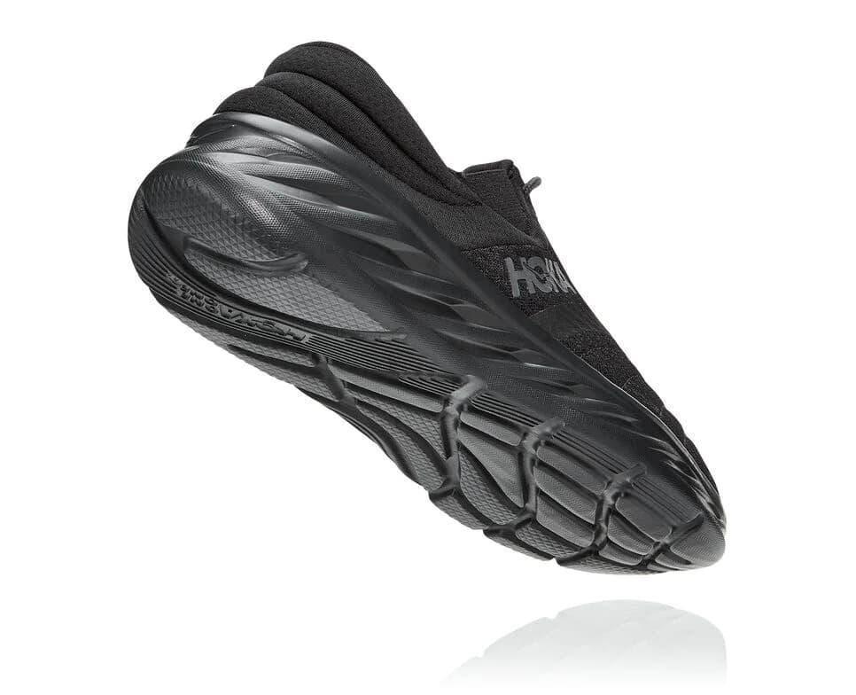 נעלי התאוששות ללא שרוכים הוקה Hoka M Ora Recovery Shoe 1119397/BBLC Black - Image 4