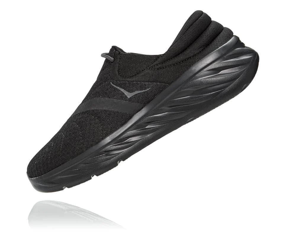נעלי התאוששות ללא שרוכים הוקה Hoka M Ora Recovery Shoe 1119397/BBLC Black - Image 5