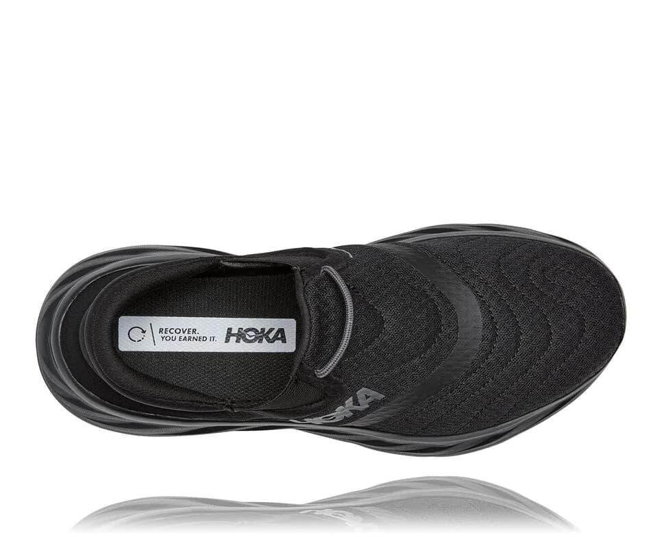 נעלי התאוששות ללא שרוכים הוקה Hoka M Ora Recovery Shoe 1119397/BBLC Black - Image 6