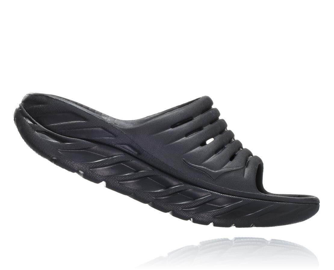 כפכפי התאוששות אורה הוקה לגברים בצבע שחור Hoka M Ora Recovery Slide  1099673/BBLC - Image 6