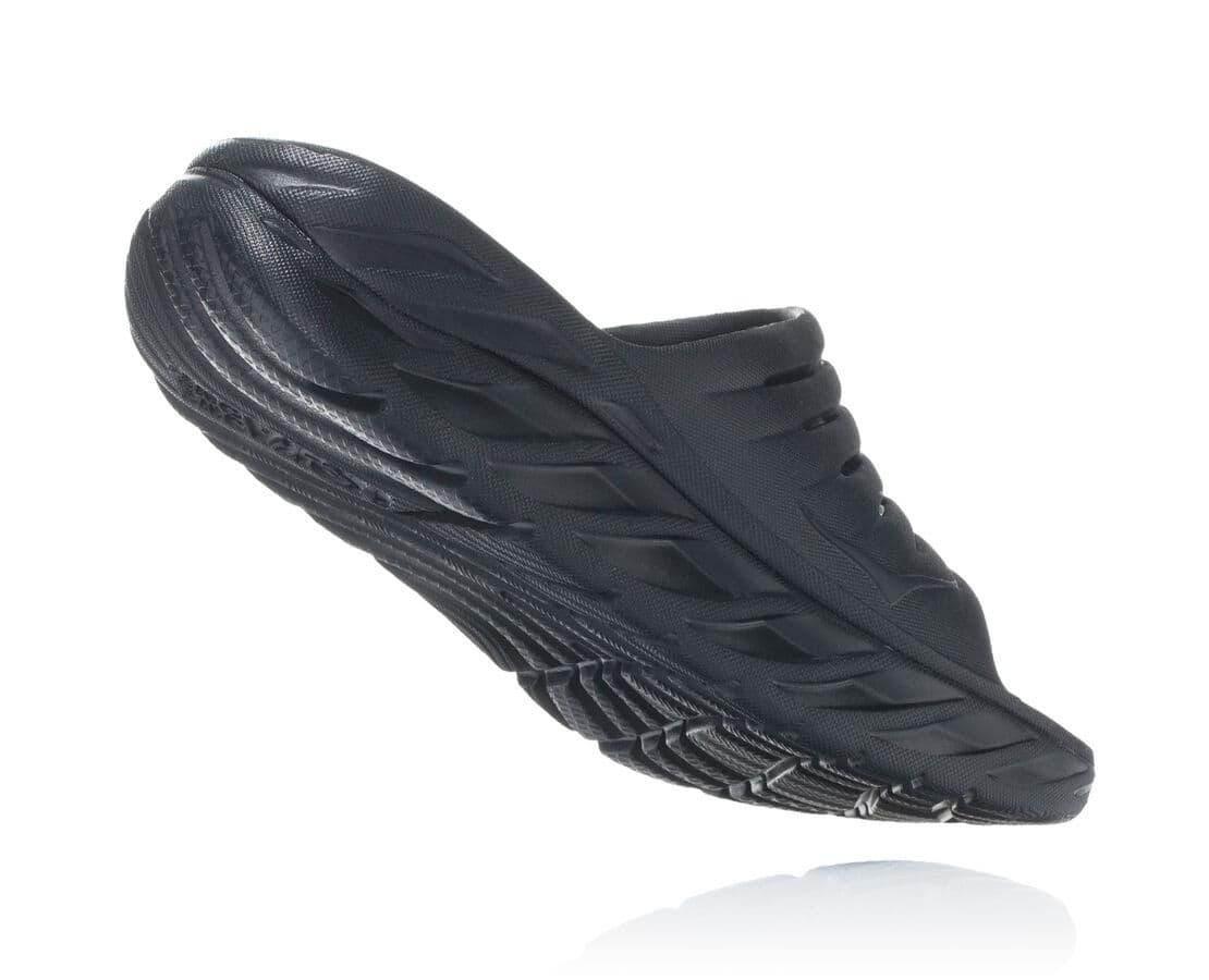 כפכפי התאוששות אורה הוקה לגברים בצבע שחור Hoka M Ora Recovery Slide  1099673/BBLC - Image 7