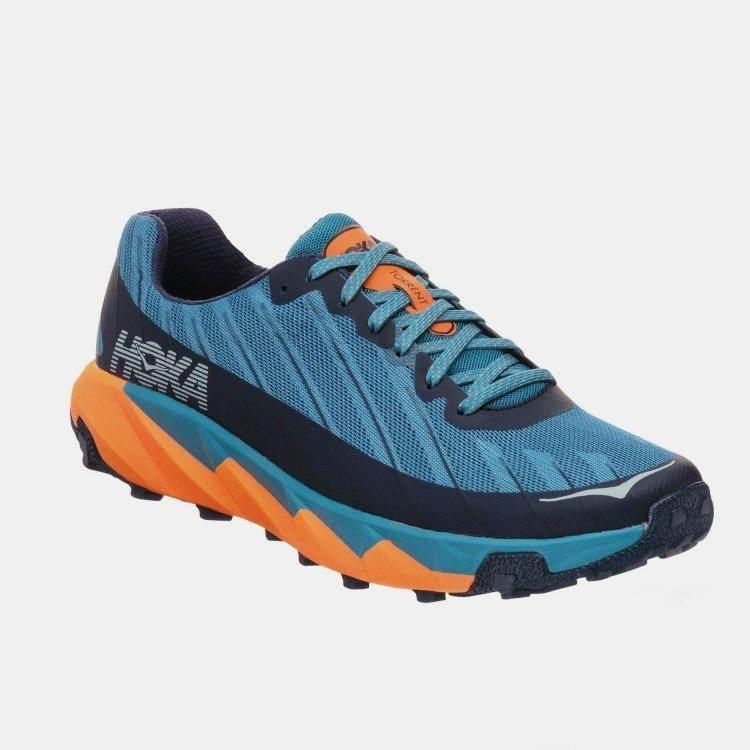 נעלי הוקה טורנט לגברים בצבע תכלת/כתום Hoka M Torrent 1097751/SBBI - Image 2