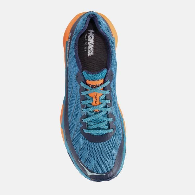 נעלי הוקה טורנט לגברים בצבע תכלת/כתום Hoka M Torrent 1097751/SBBI - Image 3