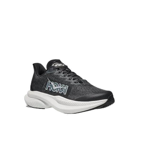 נעלי ריצה הוקה מאך 6 רחבות לגברים Hoka Mach 6 Wide 1147833/BWHT - Image 4