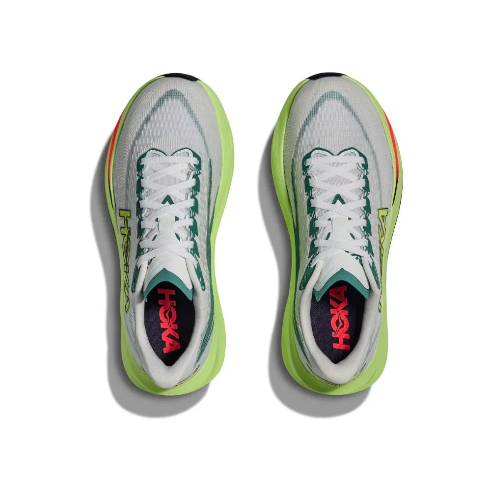 נעלי ריצה הוקה מאך 7 לנשים Hoka MACH 7 1171938/FYZ FROST/NEON - Image 2