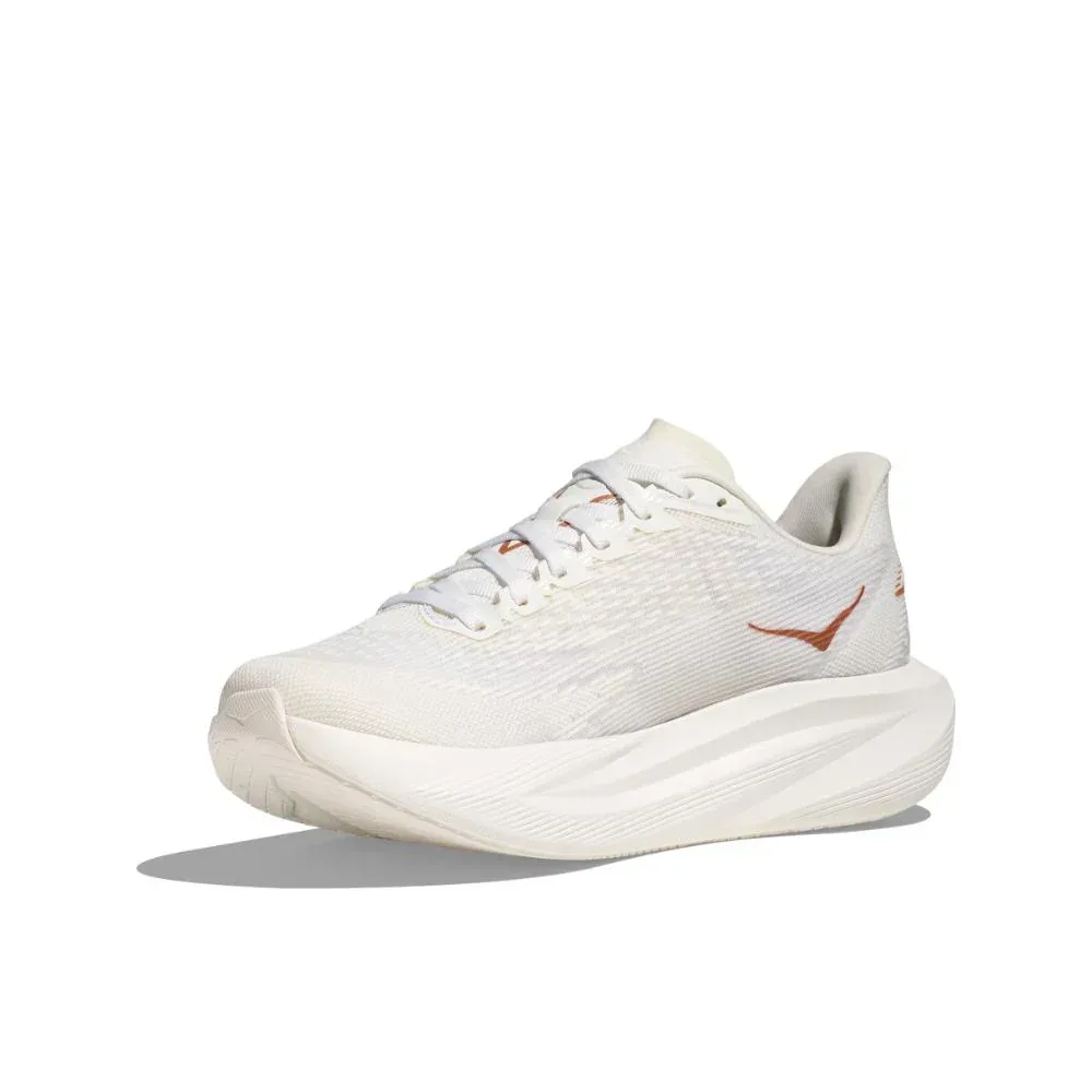 נעלי ריצה הוקה מאך 7 רחבות לנשים Hoka MACH 7 WIDE (D) 1171906/FTRS FROST/ROSE GOLD - Image 2