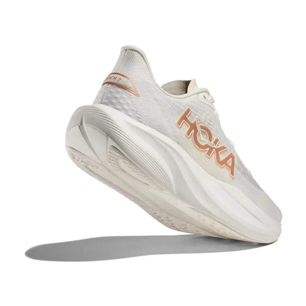 נעלי ריצה הוקה מאך 7 רחבות לנשים Hoka MACH 7 WIDE (D) 1171906/FTRS FROST/ROSE GOLD - Image 3