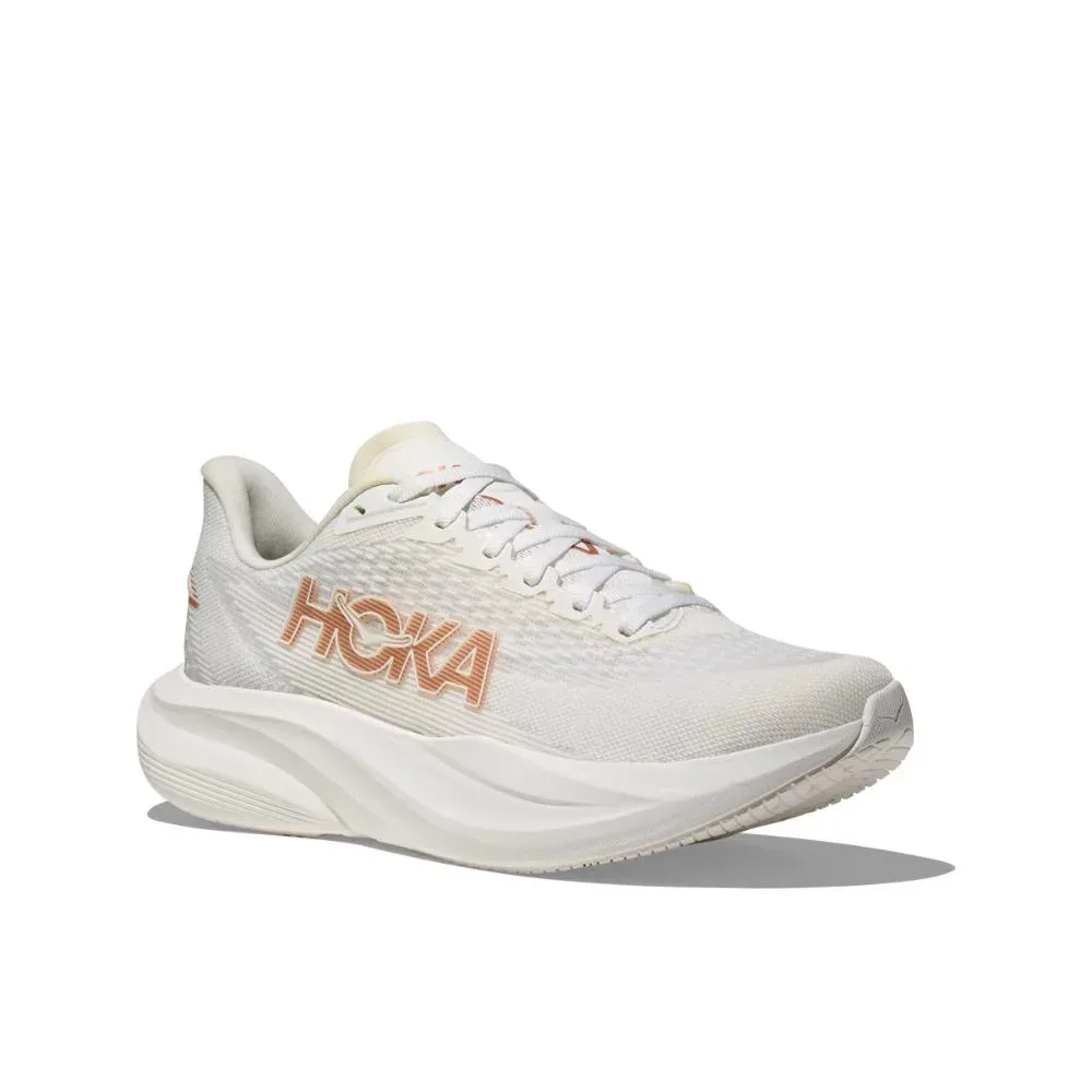 נעלי ריצה הוקה מאך 7 רחבות לנשים Hoka MACH 7 WIDE (D) 1171906/FTRS FROST/ROSE GOLD - Image 6