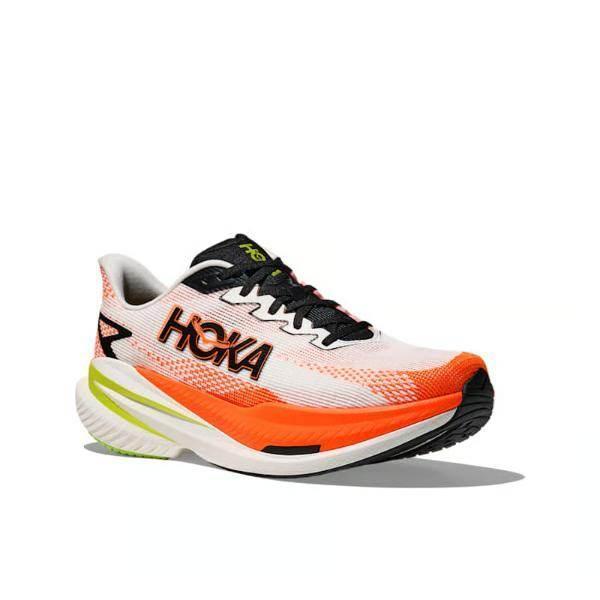 נעלי ריצה הוקה מאך איקס 3 לגברים Hoka MACH X 3 1168720/WNG WHITE/NEON - Image 2