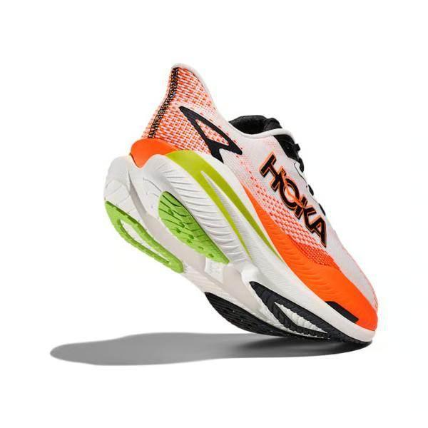 נעלי ריצה הוקה מאך איקס 3 לגברים Hoka MACH X 3 1168720/WNG WHITE/NEON - Image 3