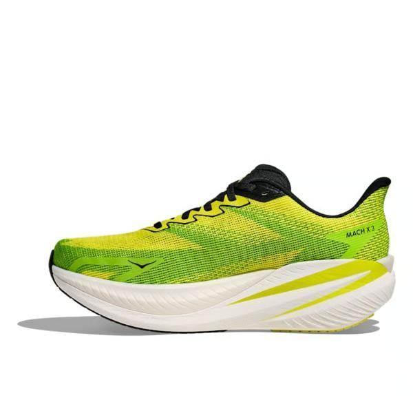 נעלי ריצה הוקה מאך איקס 3 רחבות לגברים Hoka MACH X 3 WIDE (2E) 1168871/NNHK NEON HOKA CITRUS - Image 8