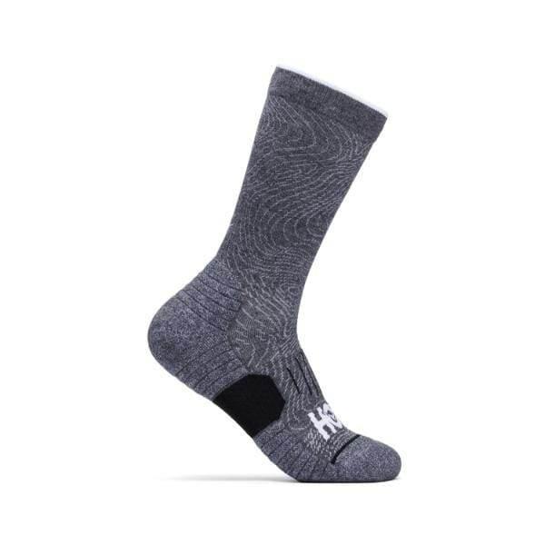 מארז 3 זוגות גרבי ריצה הוקה גבוהות לגברים Hoka RUN SOCK 3-PACK 1122931/WBGR - Image 3