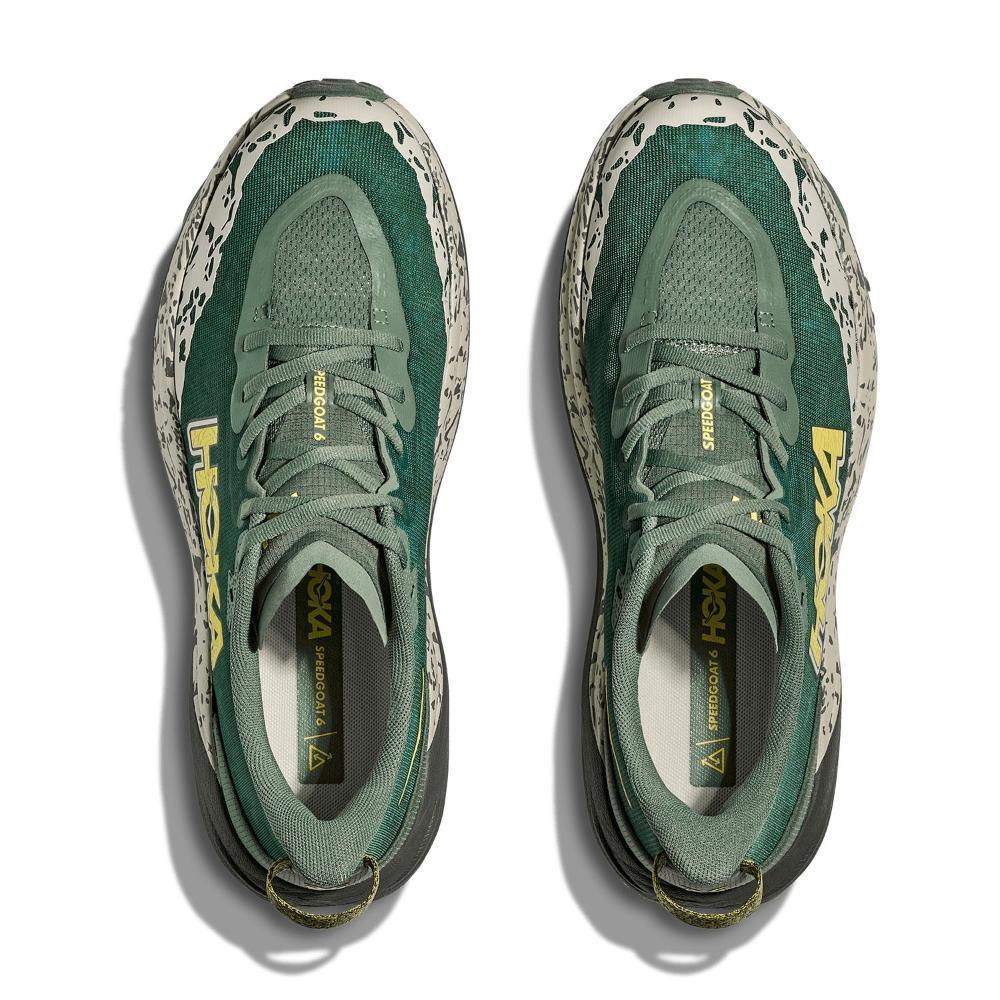 נעלי ריצת שטח ספידגוט 6 רחבות לגברים Hoka SPEEDGOAT 6 WIDE (2E) 1147830/FNS FERN/ASPHALT - Image 7
