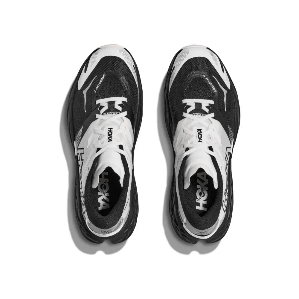 נעלי ריצת שטח הוקה ספידגוט 7 רחבות לנשים Hoka SPEEDGOAT 7 WIDE 1171931/BWHT BLACK/WHITE - Image 4