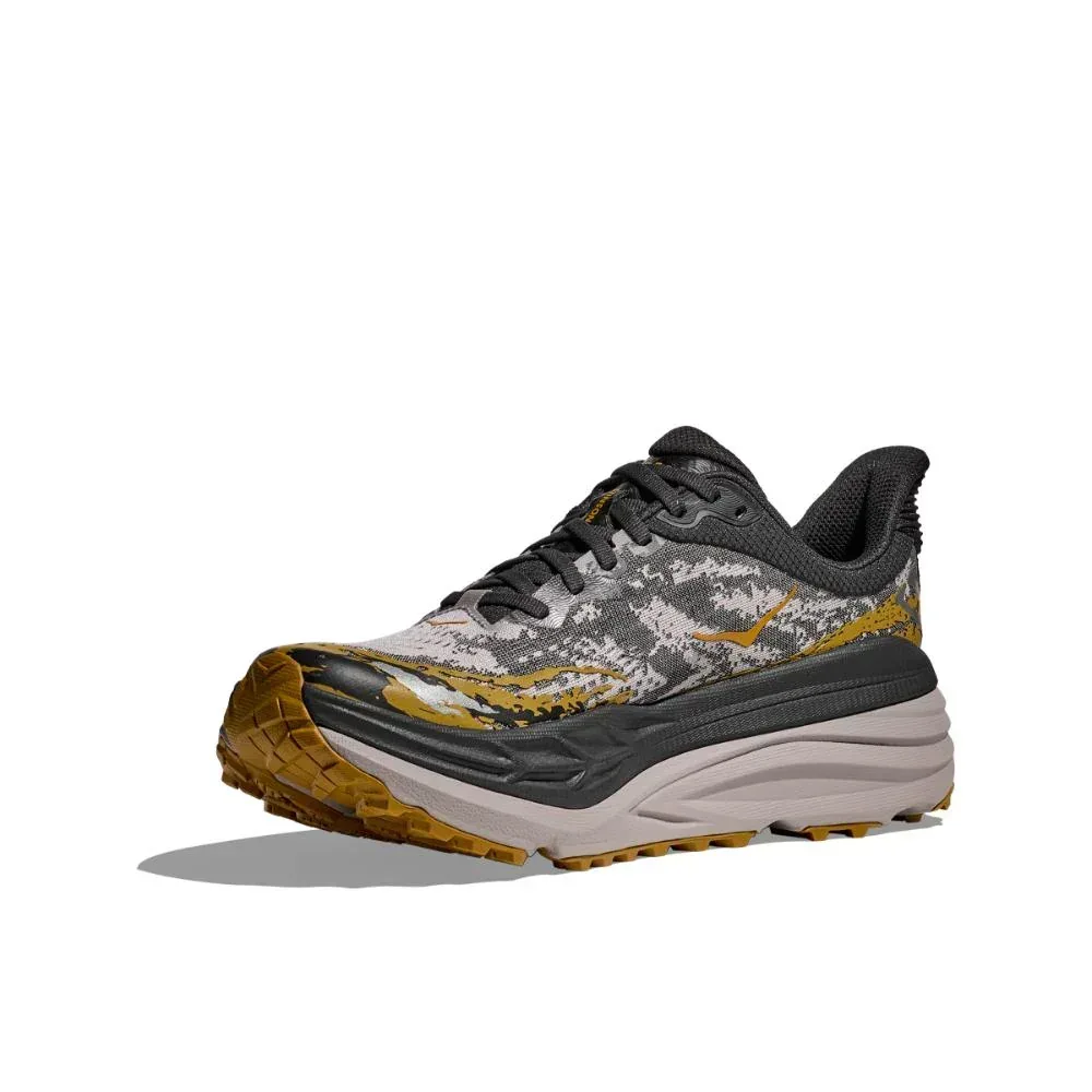 נעלי ריצת כביש/שטח הוקה סטינסון 7 לגברים Hoka STINSON 7 BLACK/CEMENT 1141530/BCMN - Image 2