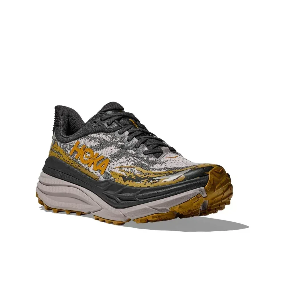 נעלי ריצת כביש/שטח הוקה סטינסון 7 לגברים Hoka STINSON 7 BLACK/CEMENT 1141530/BCMN - Image 6