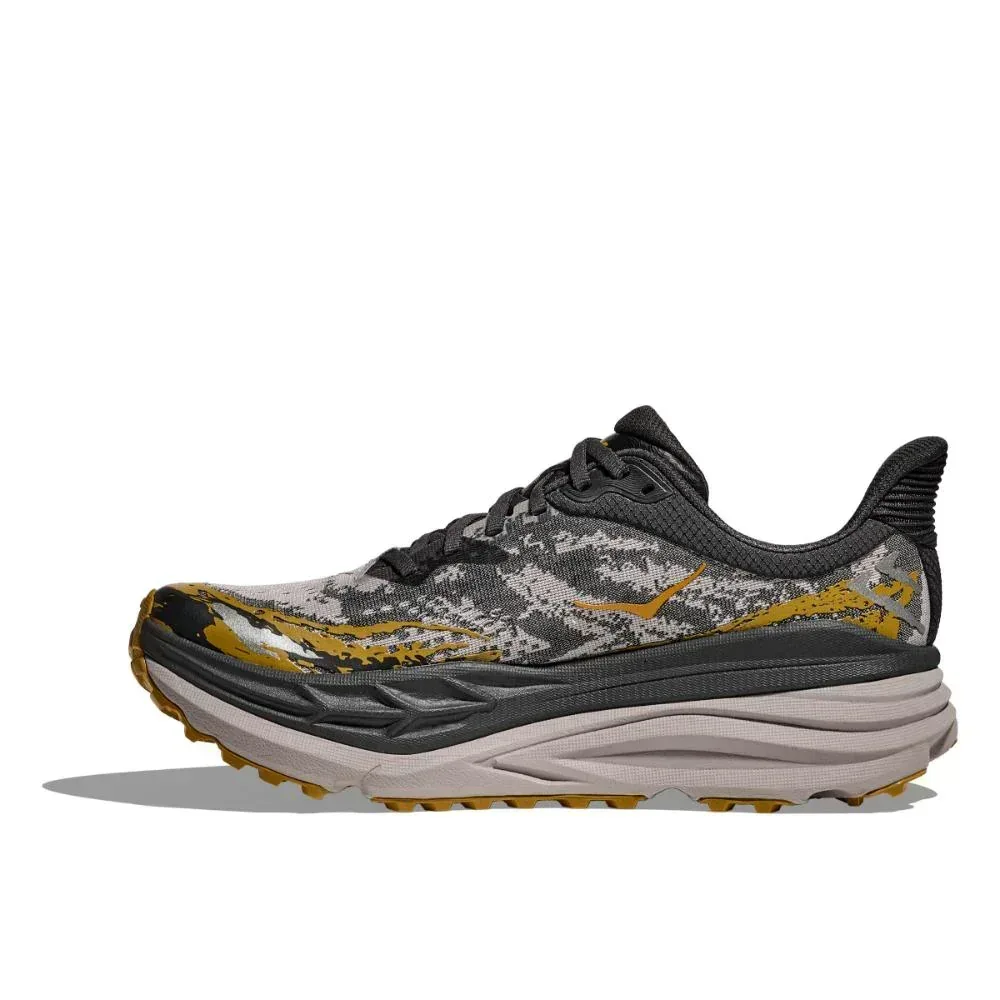 נעלי ריצת כביש/שטח הוקה סטינסון 7 לגברים Hoka STINSON 7 BLACK/CEMENT 1141530/BCMN - Image 8