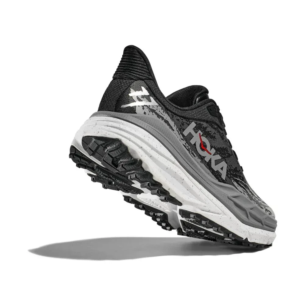 נעלי ריצת כביש/שטח הוקה סטינסון לגברים Hoka STINSON 7 BLACK/OUTER ORBIT 1141530/BCKT - Image 3
