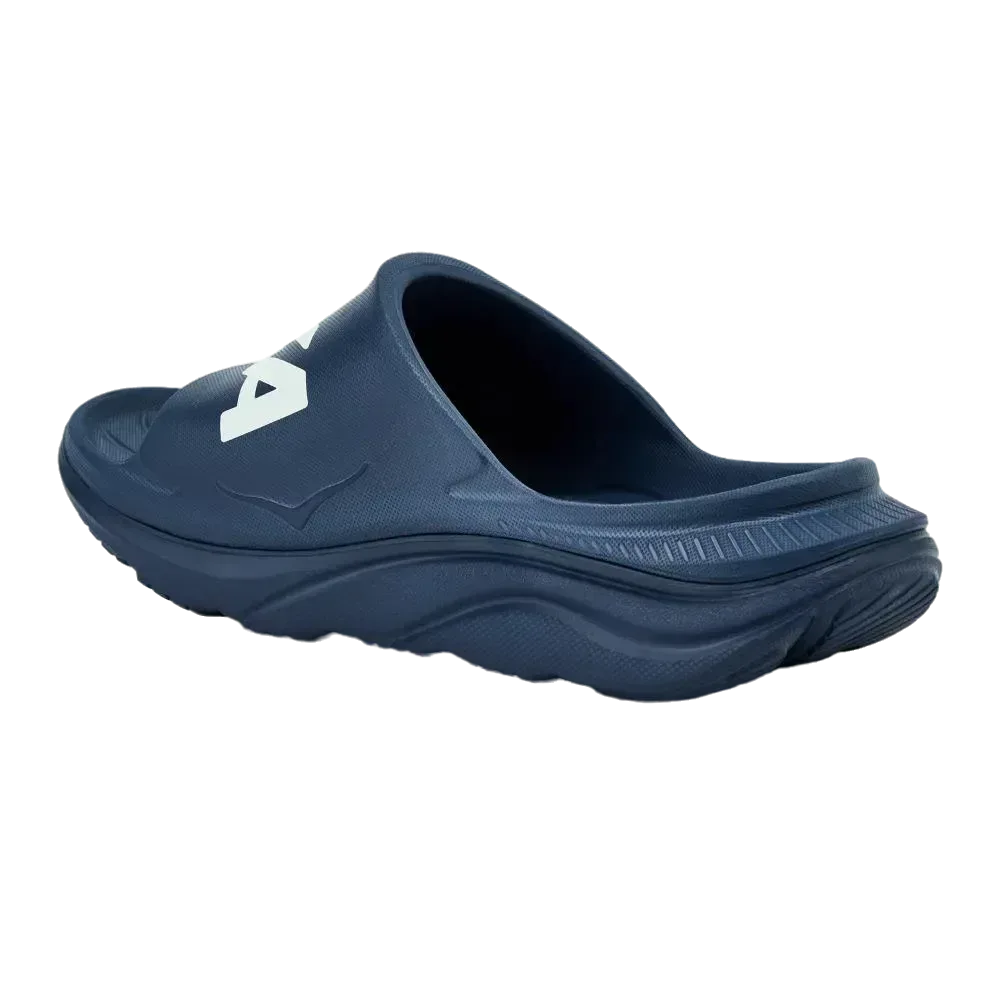 כפכפי אורה אתלטיקס סלייד לגברים ונשים Hoka U ORA ATHLETIC SLIDE  1155154/VYN Navy - Image 2