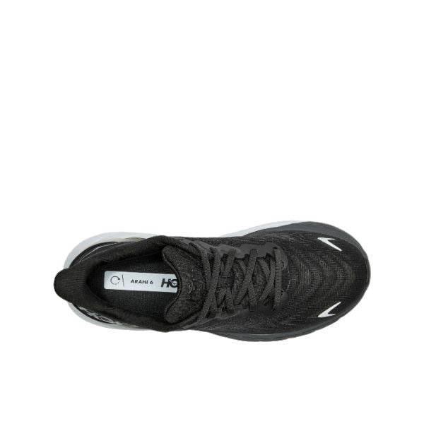 נעלי הוקה אראהי 6 רחבות לנשים Hoka W Arahi 6 Wide  1123197/BWHT - Image 5