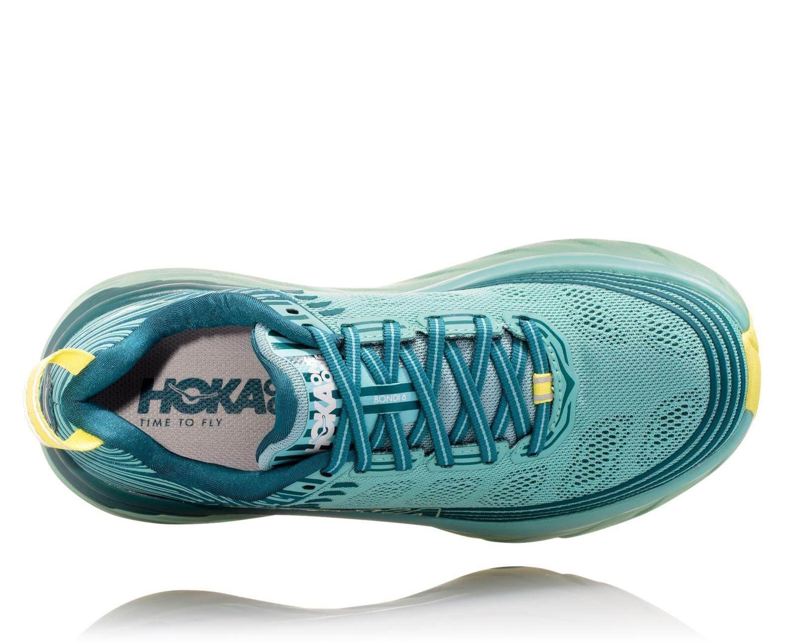 נעלי הוקה בונדי 6 לנשים בצבע ירקרק Hoka W Bondi 6 1019270/DAHZ - Image 5