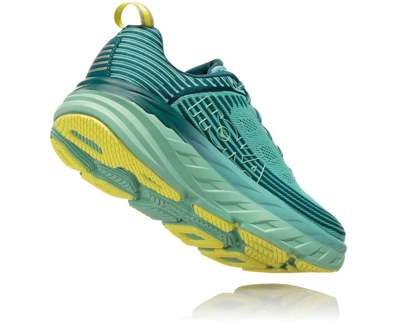 נעלי הוקה בונדי 6 לנשים בצבע ירקרק Hoka W Bondi 6 1019270/DAHZ - Image 8