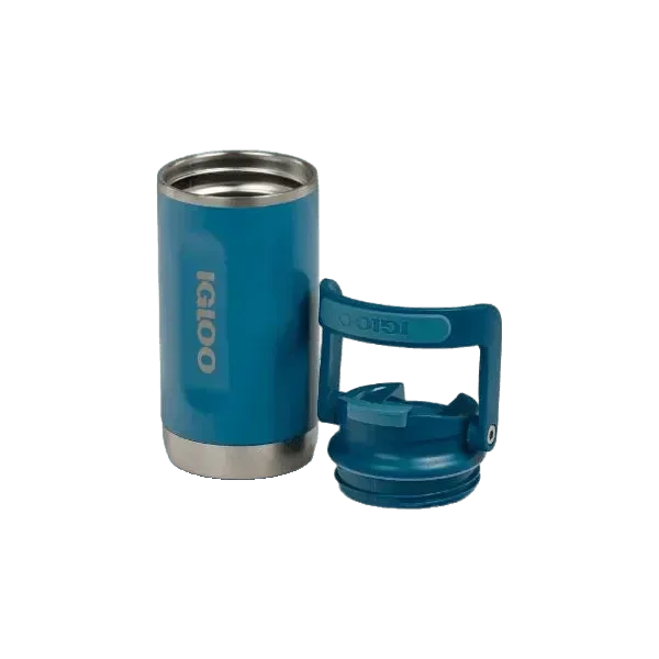בקבוק שתיה תרמי Igloo Flip 'N' Sip Tumbler Light Blue 360Ml - Image 4