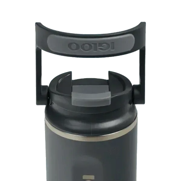 בקבוק שתיה תרמי Igloo Flip 'N' Sip Tumbler Light Gray 360Ml - Image 5