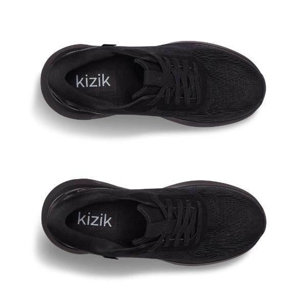 נעלי סניקרס קיזיק אתנס 2 לגברים Kizik KIZ100M-060 Men's Athens 2-BLACK - Image 4