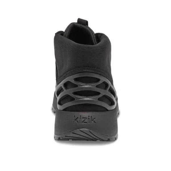 נעלי הליכה גבוהות קיזיק לגברים Kizik KIZ170M-060 Wasatch Mid-BLACK - Image 6