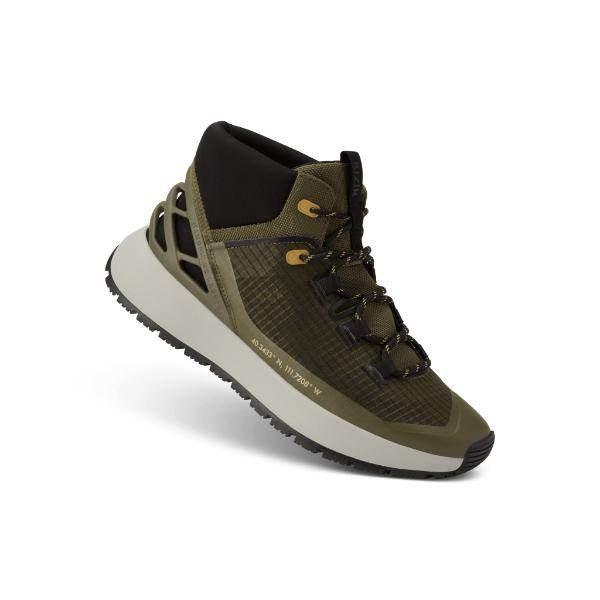 נעלי הליכה גבוהות קיזיק לגברים Kizik KIZ170M-DOA11 Wasatch Mid-OLIVE - Image 3