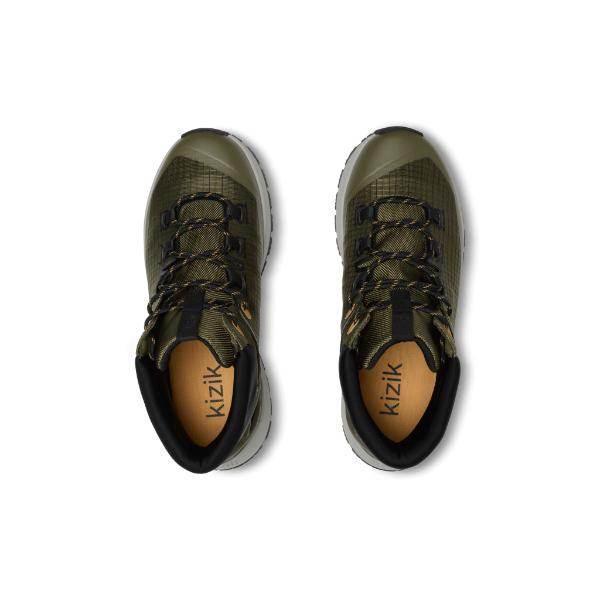נעלי הליכה גבוהות קיזיק לגברים Kizik KIZ170M-DOA11 Wasatch Mid-OLIVE - Image 6