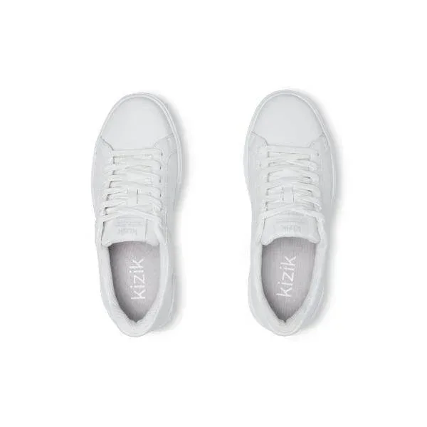 נעלי סניקרס קיזיקס וגאס Kizik KIZ190W-100 Women's Vegas 2-WHITE - Image 4