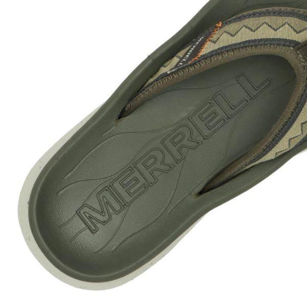 כפכפי התאוששות מירל לגבר Merrell HUT ULTRA FLIP OLIVE J004917 - Image 6
