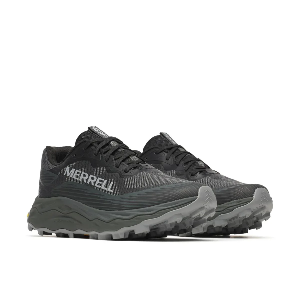 נעלי ריצת שבילים ושטח מירל אגיליטי 6 לגברים Merrell J00003309 AGILITY PEAK 6 BLACK - Image 2