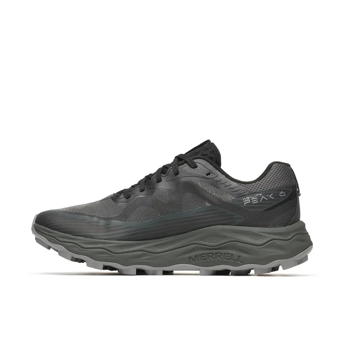 נעלי ריצת שבילים ושטח מירל אגיליטי 6 לגברים Merrell J00003309 AGILITY PEAK 6 BLACK - Image 5
