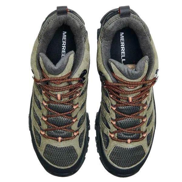 נעלי מירל מואב 3 נגד מים לגברים Merrell J035791 MOAB 3 MID GTX/OLIVE - Image 2