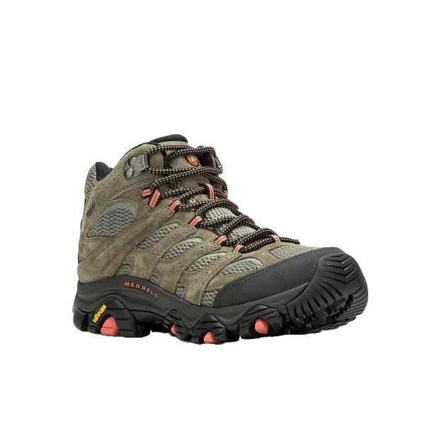 נעלי מירל מואב 3 נגד מים לנשים Merrell J036310 MOAB 3 MID GTX/OLIVE - Image 3